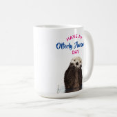 晴れ着素晴らしの写真を撮る コーヒーマグカップ (正面右)