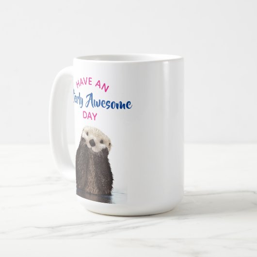 晴れ着素晴らしの写真を撮る コーヒーマグカップ (正面左)