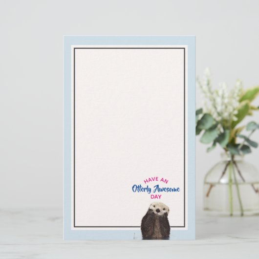 晴れ着素晴らしの写真を撮る 便箋 (スタンド正面)