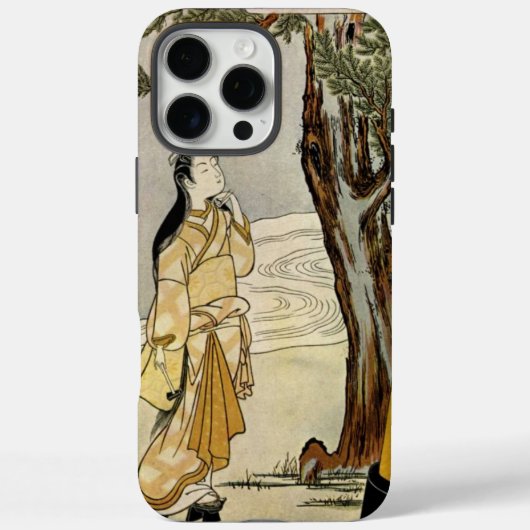 「晴信。鳥居の前の若い女だ」 Case-Mate iPhoneケース (裏面)