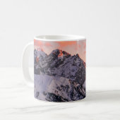 晴天の雪山 コーヒーマグカップ (正面左)