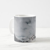 晴天の雪山 コーヒーマグカップ (正面左)