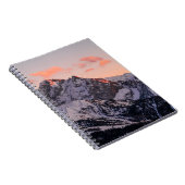 晴天の雪山 ノートブック (右側)