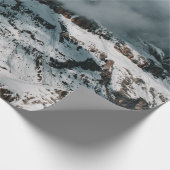 晴天の雪山 ラッピングペーパー (角)
