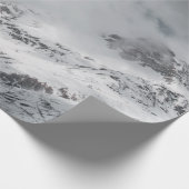 晴天の雪山 ラッピングペーパー (角)