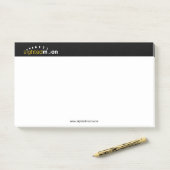 晴眼月のロゴ10X6 ポストイット (デスク)