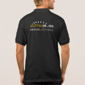 晴眼月 ポロシャツ (裏面)