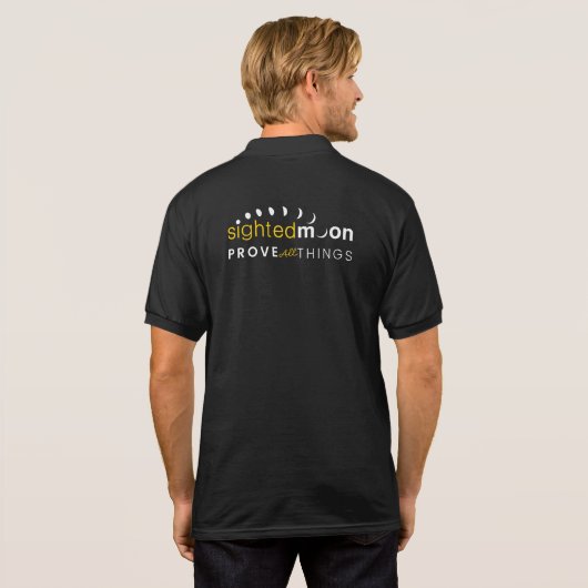 晴眼月 ポロシャツ (裏面フル)