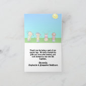 『晴遊れの日に子どものアウトドア』 サンキューカード (内部)