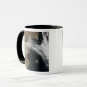 智天火山噴火の灰のプルーム マグカップ (正面左)