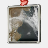 智天火山噴火の灰のプルーム メタルオーナメント (左)