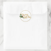 智慧のある人はまだ彼を求めている ラウンドシール (バッグ)