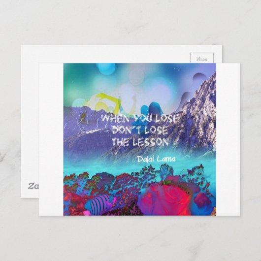 智慧は何でもできる ポストカード (正面/裏面)