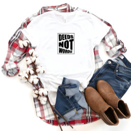 智慧は言葉ではない引用文Tシャツ Tシャツ