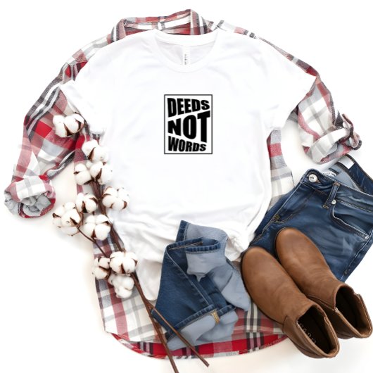 智慧は言葉ではない引用文Tシャツ Tシャツ