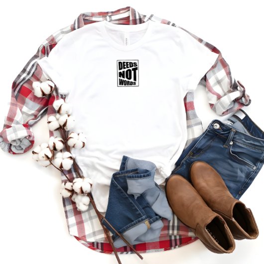 智慧は言葉ではない引用文Tシャツ Tシャツ