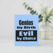 智慧は誕生で智慧は好きで悪 ポストカード (スタンド正面)