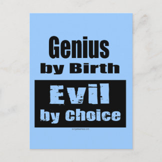 智慧は誕生で智慧は好きで悪 ポストカード