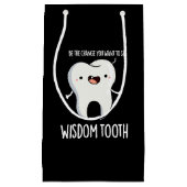 智歯おもしろい歯義歯プンダークBG スモールペーパーバッグ (正面)