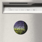 暁のシアトルの眺め マグネット (インサイチュ (食洗機))