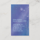 「暁の門」宝石フローラの木 名刺 (裏面)