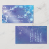 「暁の門」宝石フローラの木 名刺 (正面/裏面)