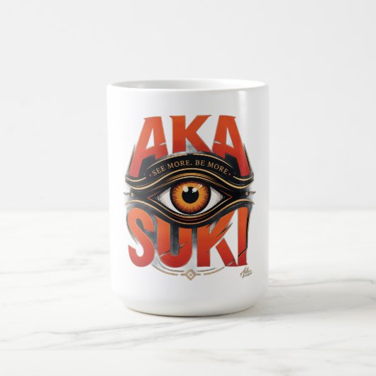 暁月邪眼Tシャツ コーヒーマグカップ (中央)