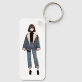 暁月 凛々（akatsuki rin） キーホルダー (裏面)