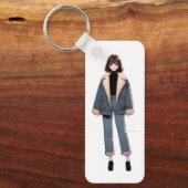 暁月 凛々（akatsuki rin） キーホルダー (正面)