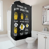 暇なときにやることがうまくいくおもしろい シャワーカーテン (インサイチュ)