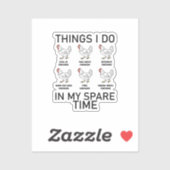 暇な時にやることおもしろいは引用文 シール (シート)