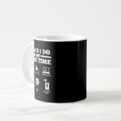 暇な時にやること コーヒーマグカップ (正面左)