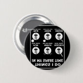 暇な時にやること ディスクゴルフ アクセサリー 缶バッジ (正面&裏面)