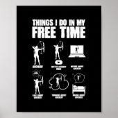 暇な時にやること ポスター (正面)