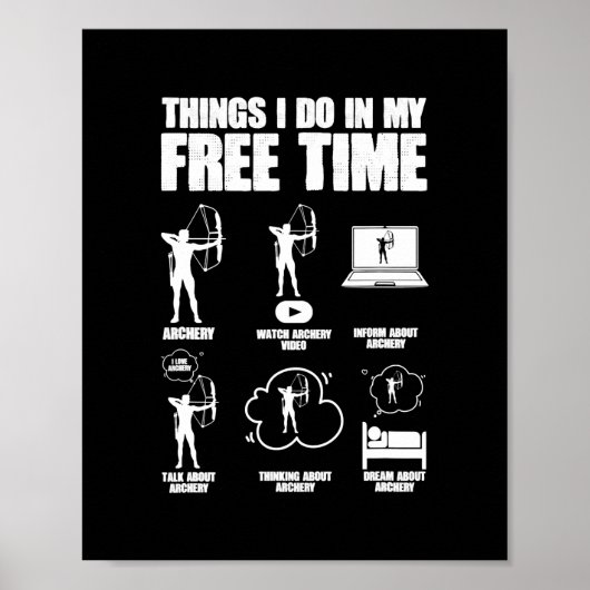 暇な時にやること ポスター (正面)