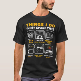 暇な時にやること 映画 映画館 Tシャツ