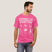 暇な時にやること Tシャツ (正面フル)