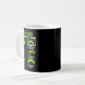 暇な時にやるゲーマーあるある ギャグ 1 コーヒーマグカップ (正面左)