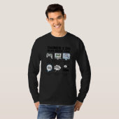 暇な時にやるゲーマーなこと Tシャツ (正面フル)