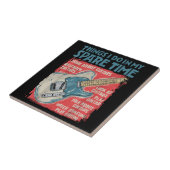 暇な時にエレクトリックでギターをおもしろい弾く タイル (側面)