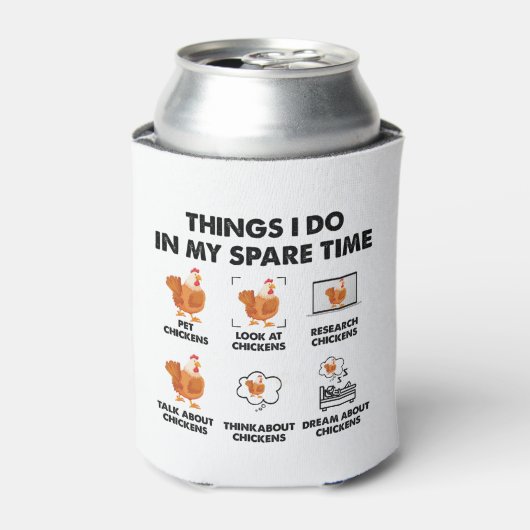 暇な時に自分がやることおもしろい 缶クーラー (缶正面)