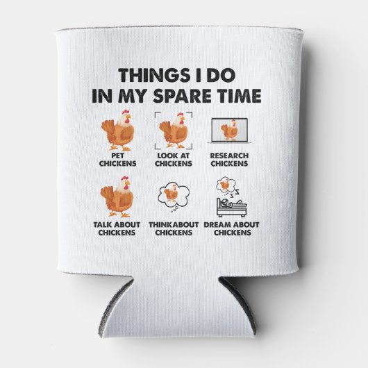 暇な時に自分がやることおもしろい 缶クーラー (正面)