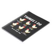 暇な時に行う事チキン農業 ノートブック (左側)