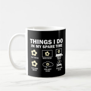 暇な時のサッカーでできること コーヒーマグカップ