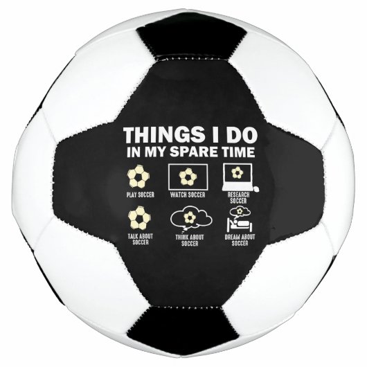 暇な時のサッカーでできること サッカーボール (正面)