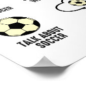 暇な時のサッカーでできること ポスター (角)