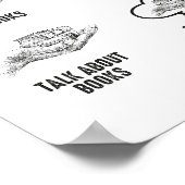 暇な時の本の中でする事 ポスター (角)