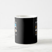暇な時間にしたこと ギター コーヒーマグカップ (中央)