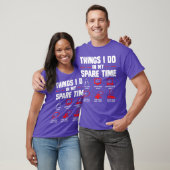暇な時間にしたこと ゲームをする g tシャツ (ユニセックス)