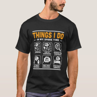 暇な時間にする事 クラフト スクラップブッキング Tシャツ